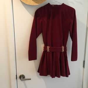 Velvet dress  brand new